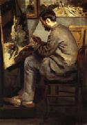 Auguste renoir frederic Bazille china oil painting reproduction